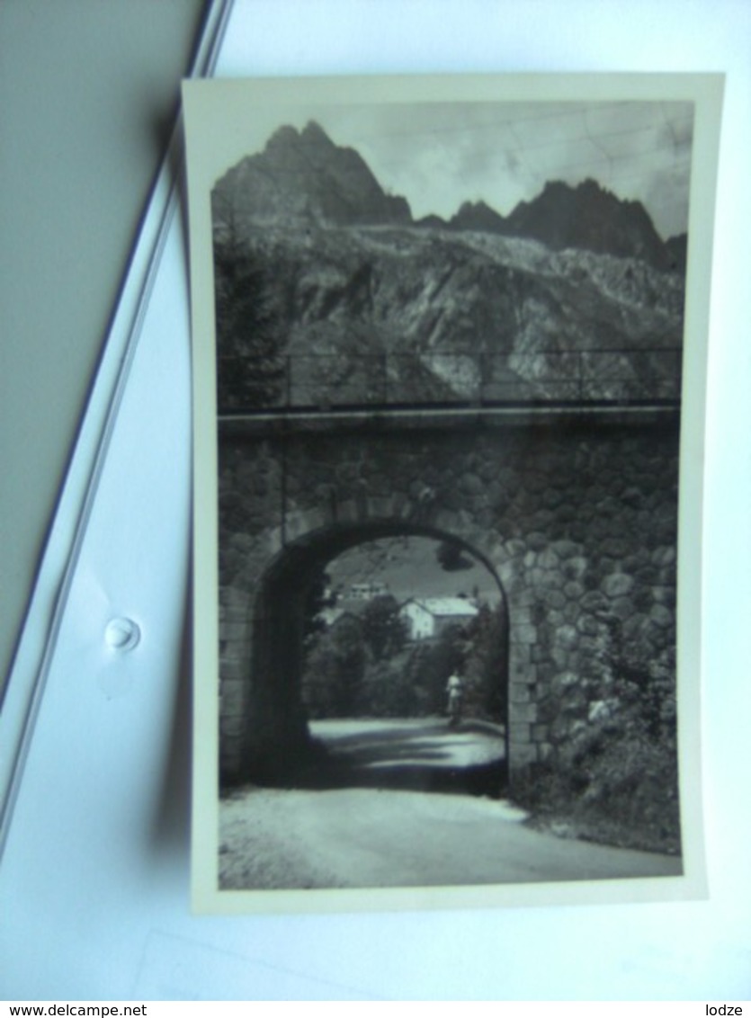 Oostenrijk Österreich  ?? Unknown Inconnu Unbekannt Landscape With Woman And Bridge ? - Andere & Zonder Classificatie