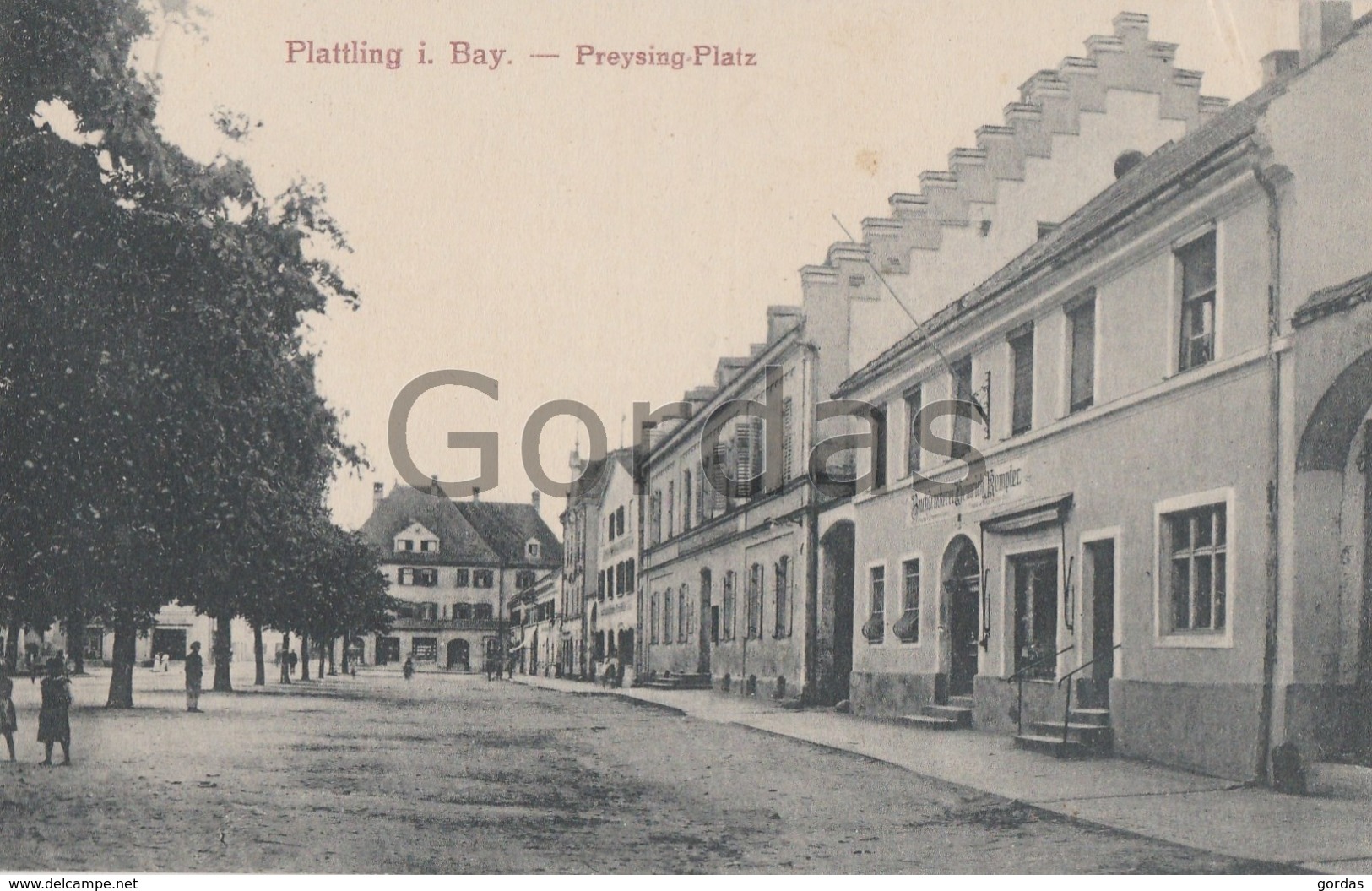 Germany - Plattling - Preysing Platz - Plattling