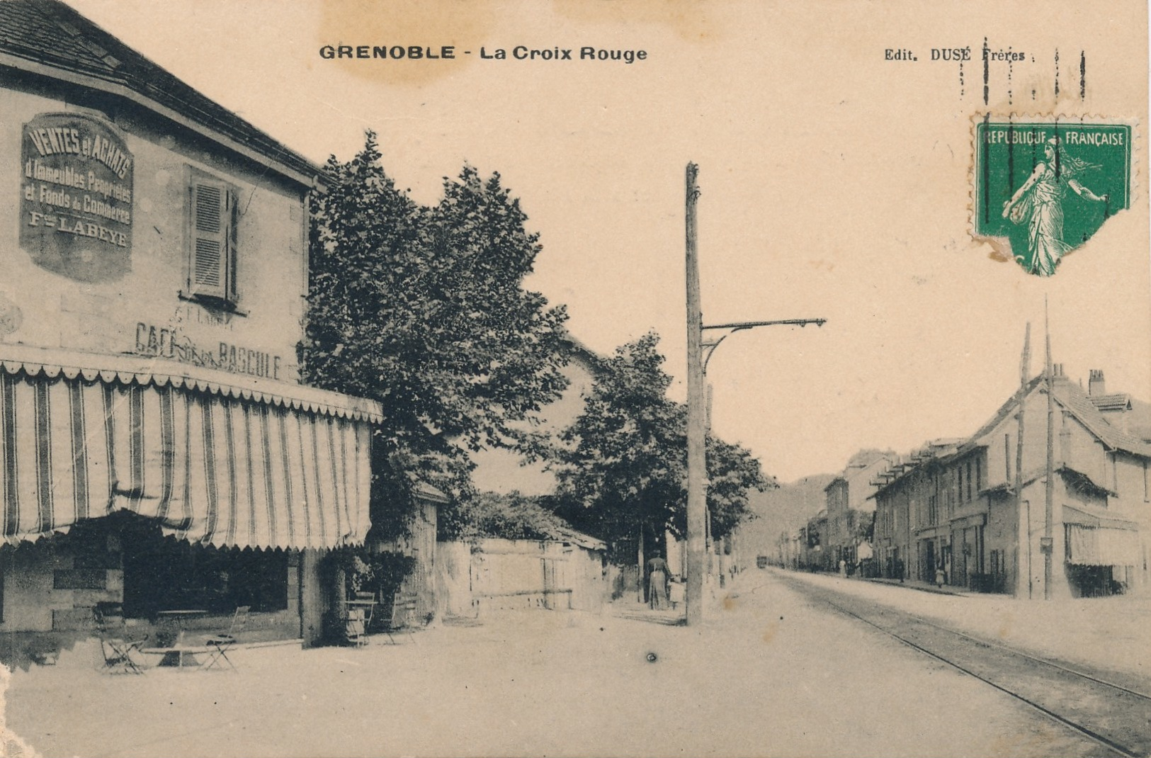 H197 - 38 - GRENOBLE - Isère - La Croix-Rouge - Grenoble