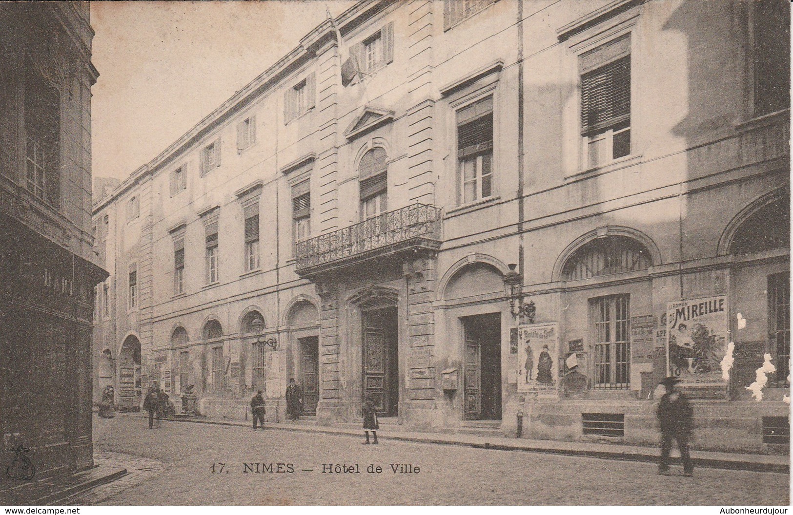 NIMES Hôtel De Ville 1455J - Nîmes