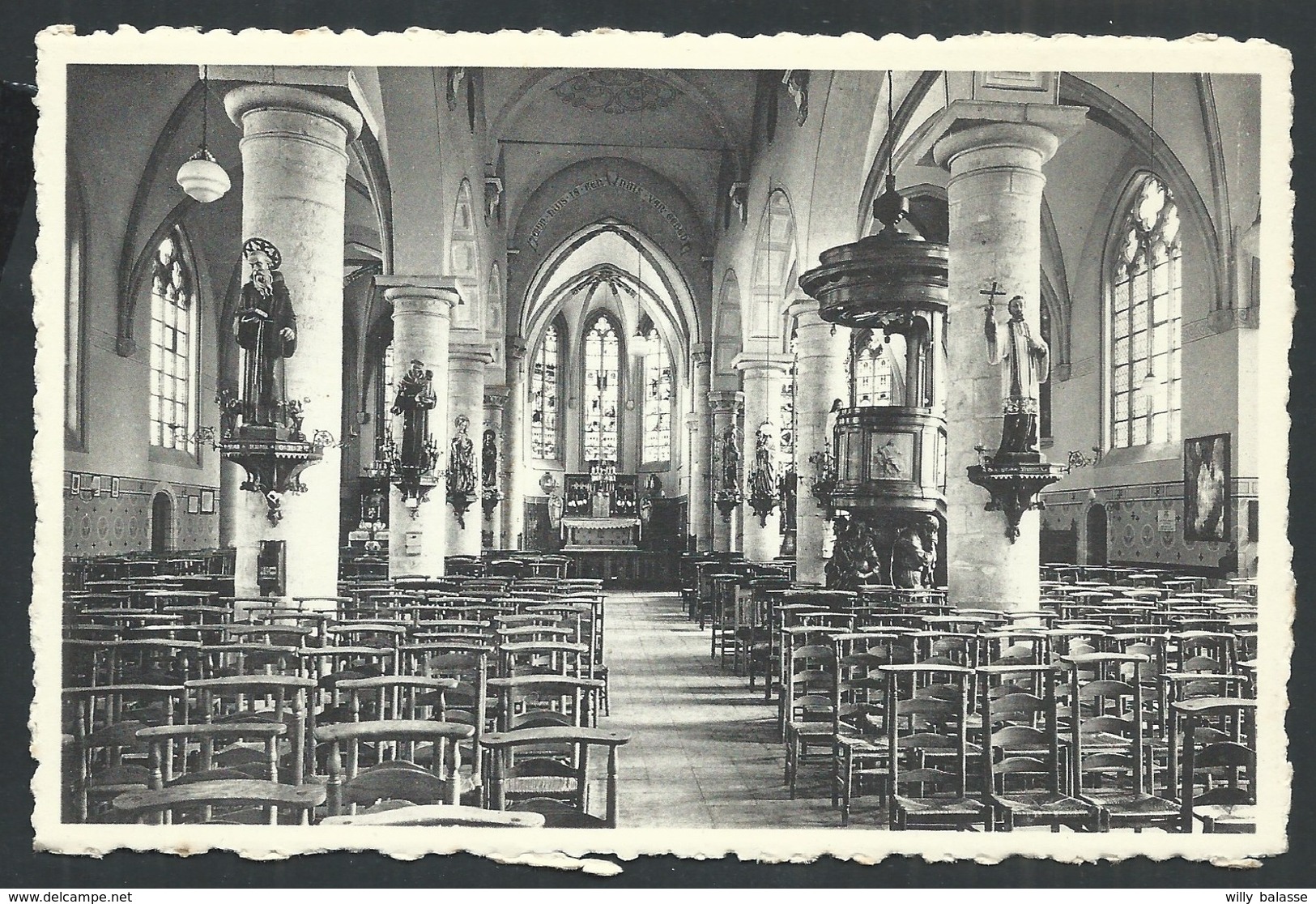 +++ CPA - BERLARE - Binnenzicht Der Kerk - Nels   // - Berlare