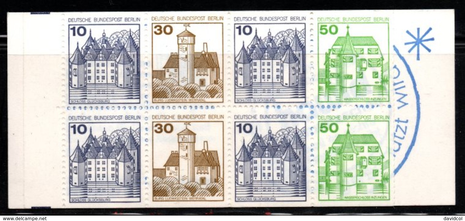 P056.-. BERLIN / GERMANY . MI#: H BLATT 19.  /  BOOKLET. CV: 4.50  EUR - Booklets