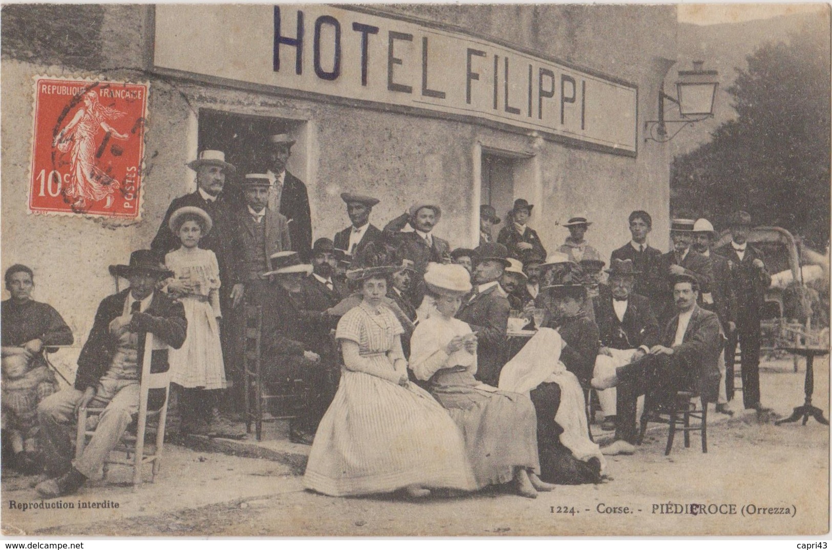 ORREZZA - Hotel Filippi - Autres & Non Classés