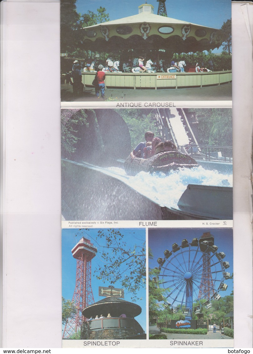14 VUES SIX FLAGS OVER TEXAS - Sonstige & Ohne Zuordnung