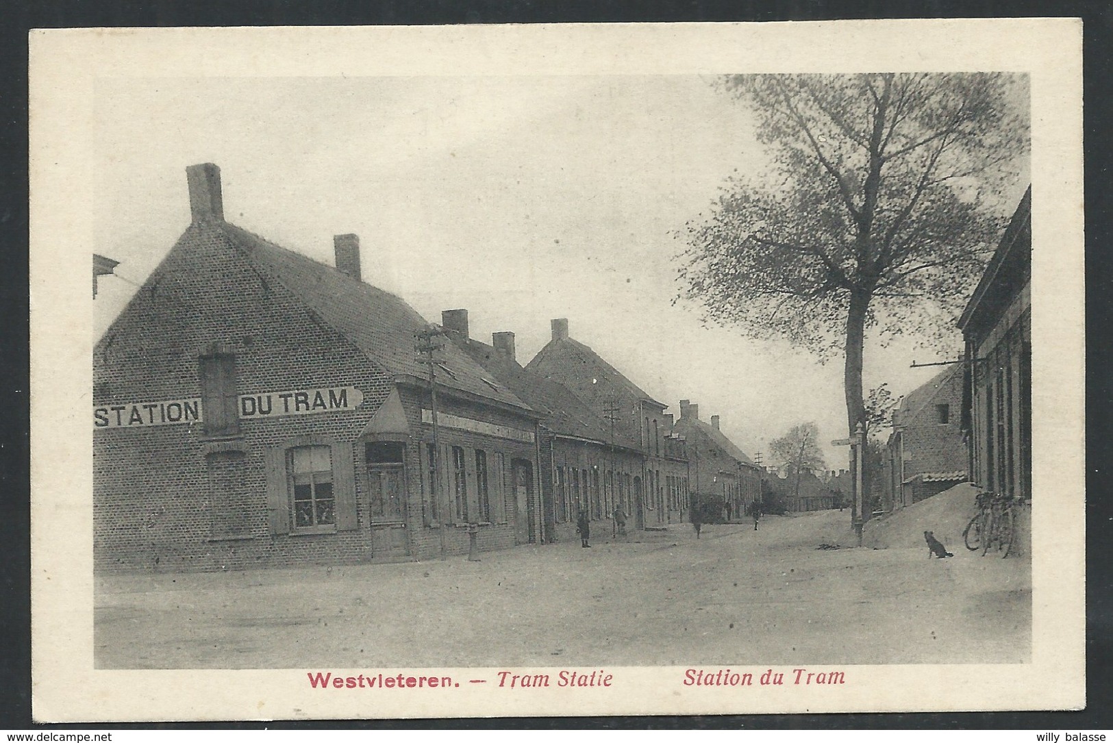 +++ CPA - WESTVLETEREN - Tram Statie - Station   // - Vleteren