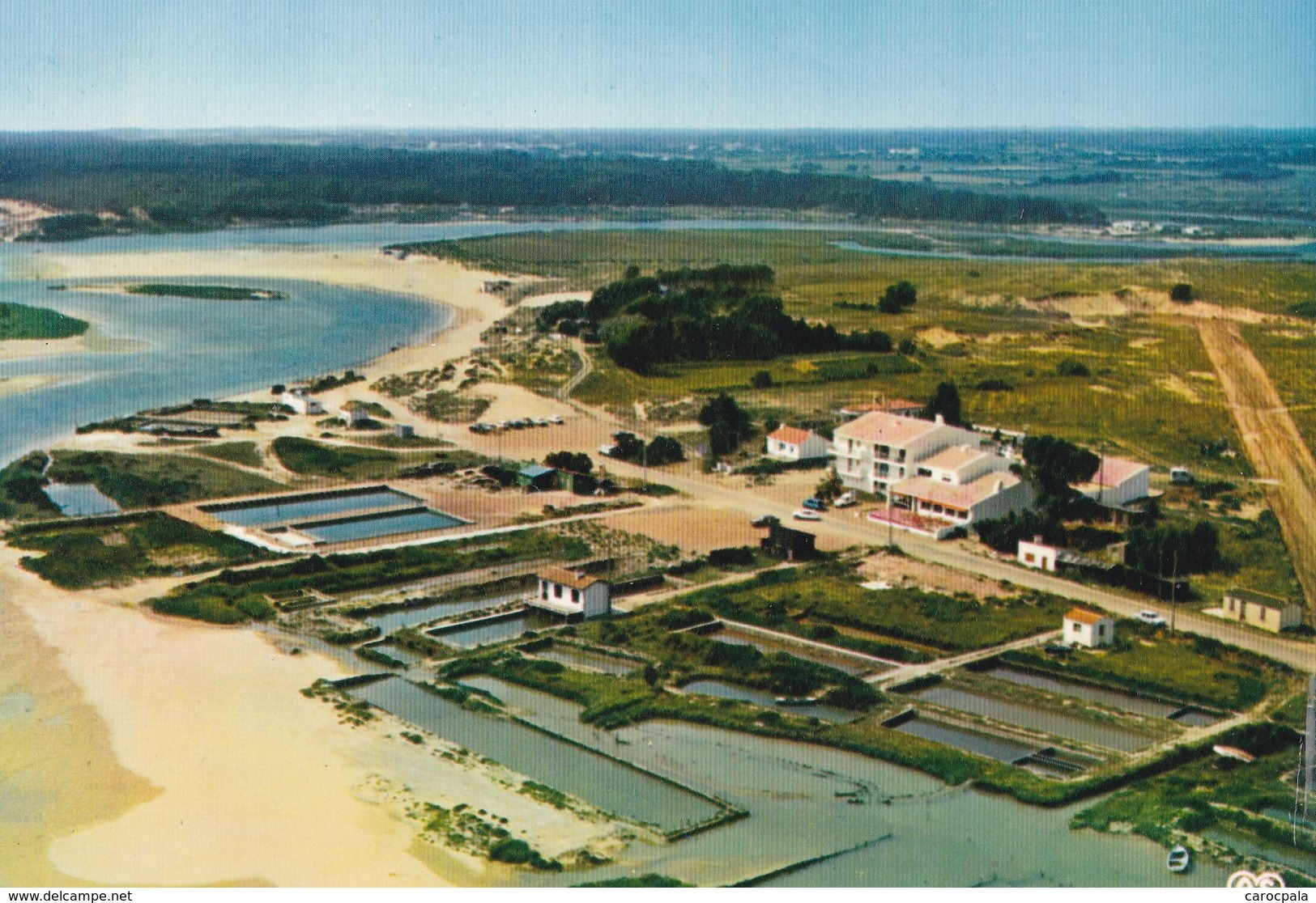 Carte TALMONT ST HILAIRE / PORT DE LA GUITTIERE / LE PARC A HUITRES - Talmont Saint Hilaire