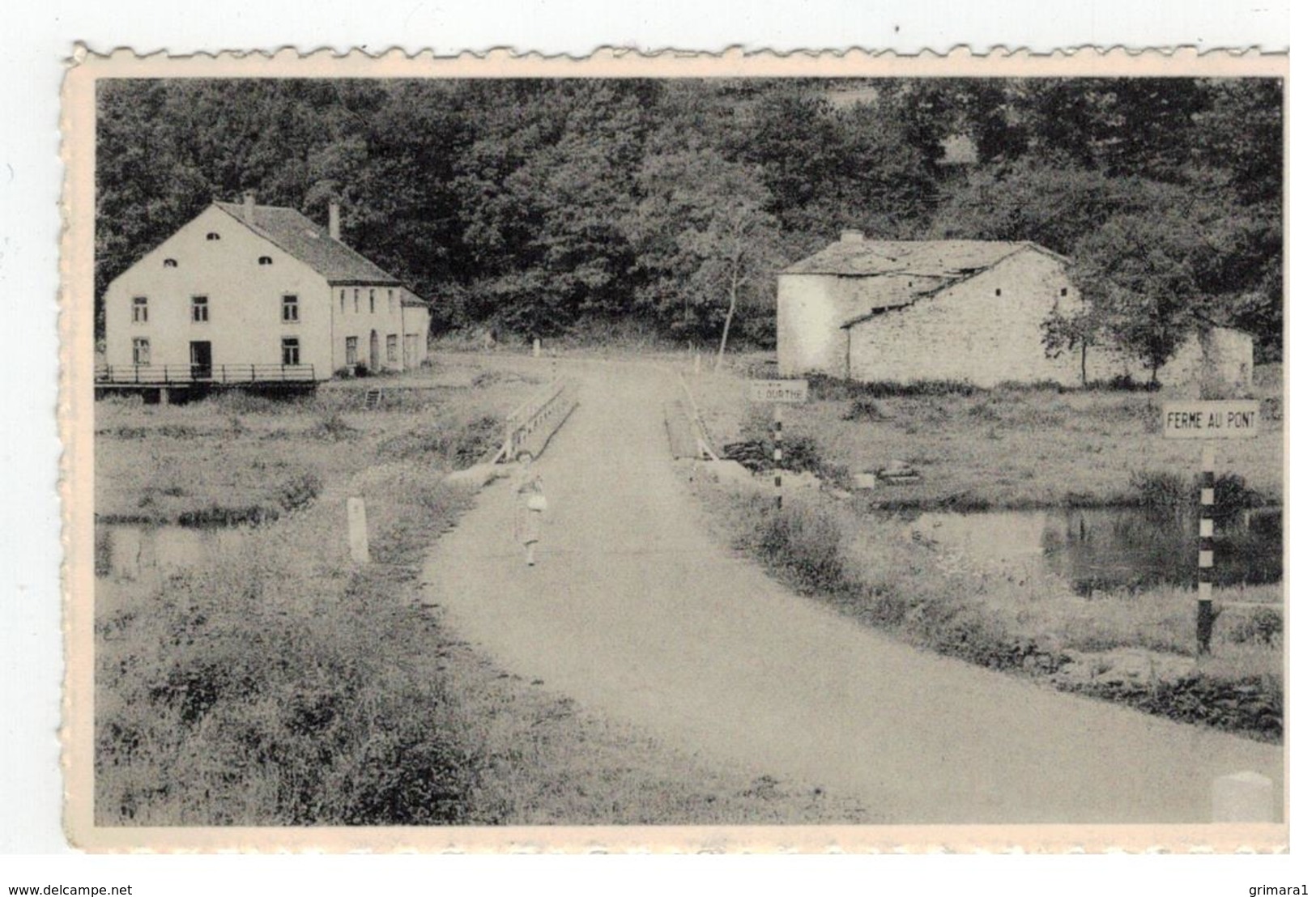 Bertogne S/Ourthe  Le Pont (met Sterstempel) - Bertogne