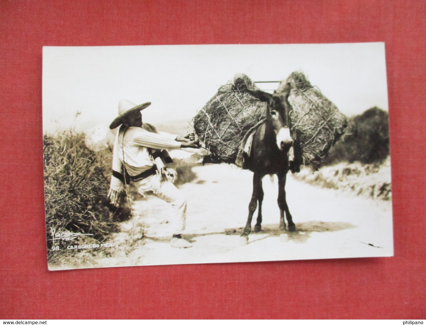 Mexico  RPPC Mexico   Carboneeo   Ref. 3081 - Mexico