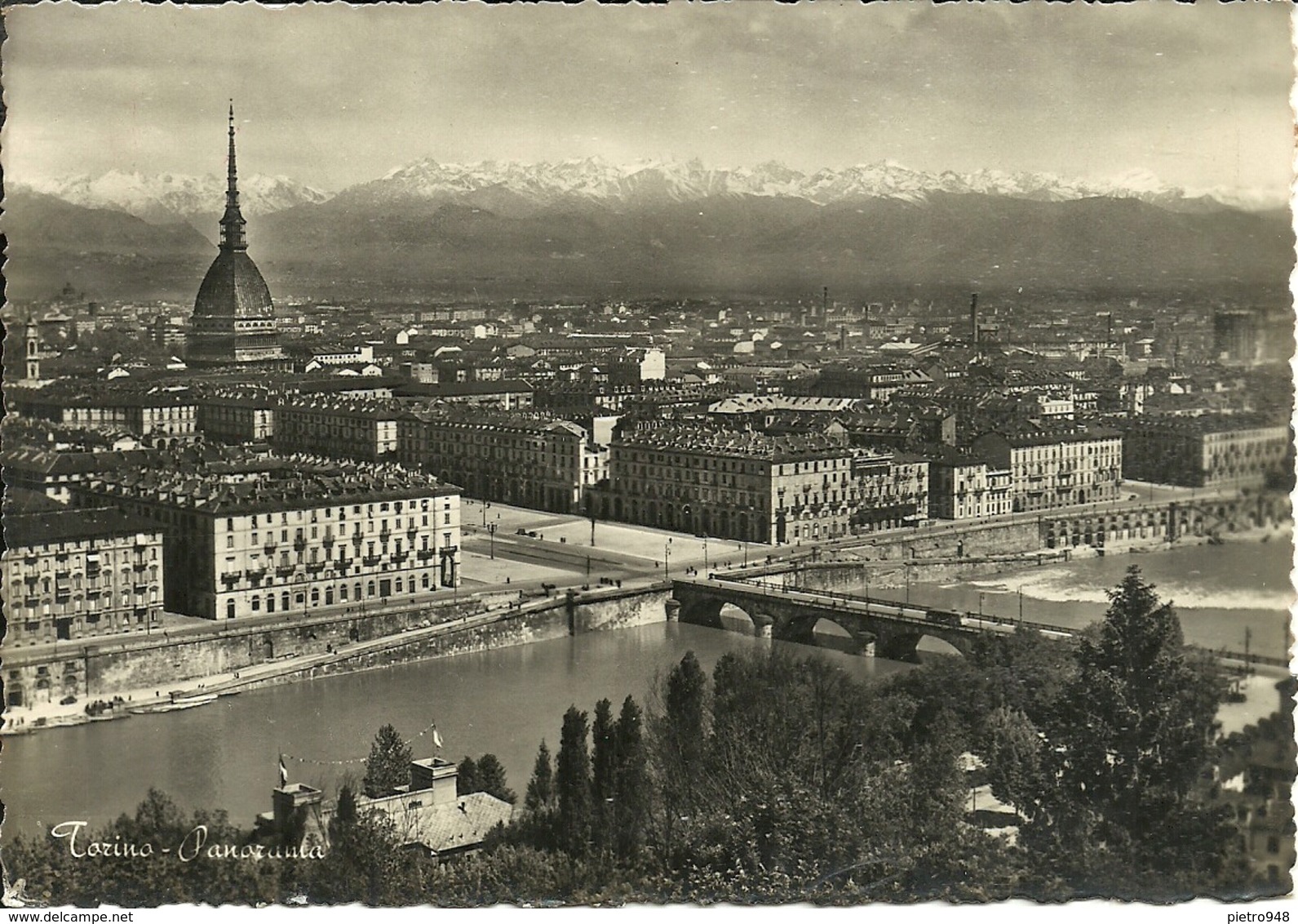 Torino (Piemonte) Scorcio Panoramico, Partial View, Vue, Ansicht - Viste Panoramiche, Panorama