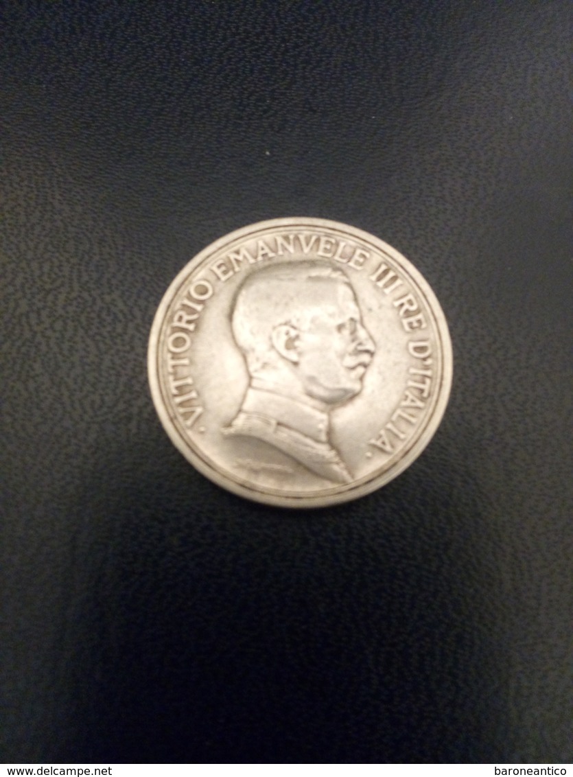 2 Lire Argento 1915 - 1900-1946 : Vittorio Emanuele III & Umberto II