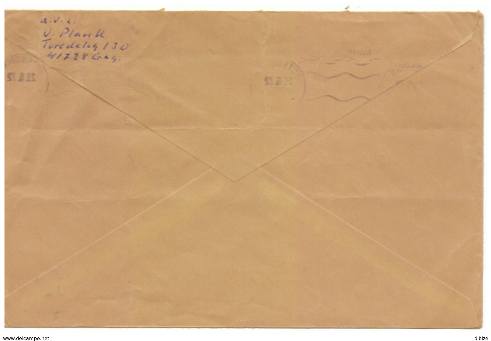 Sweden. Letter. Stamps And Postmark. 1972. Goteborg - 1930- ... Coil Stamps II