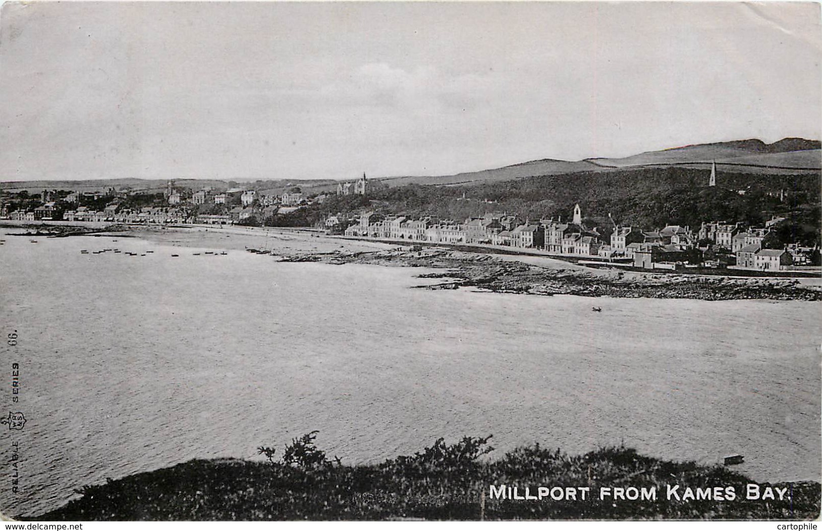 UK - Scotland - Bute - Millport From Kames Bay 1906 - Bute