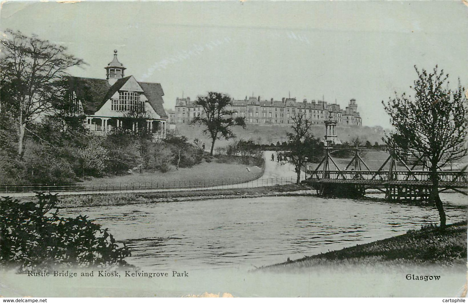 UK - Scotland - Glasgow - Kelvingrove Park 1906 - Lanarkshire / Glasgow