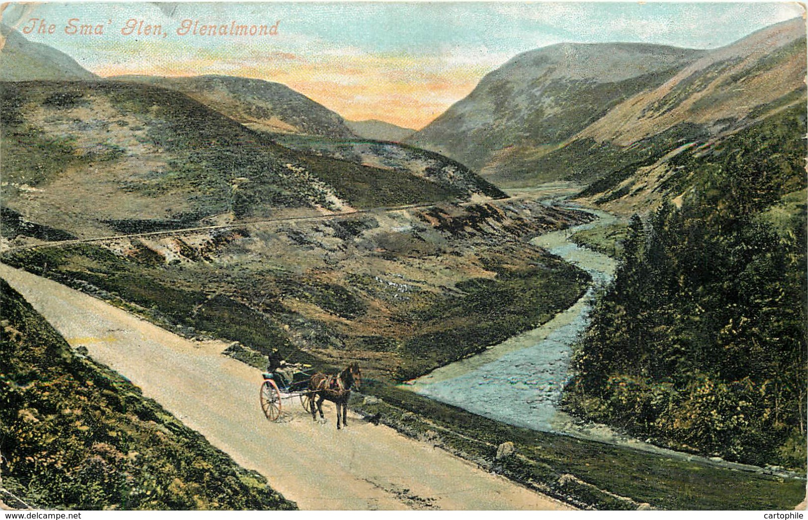 UK - Scotland - Perthshire - Glenalmond - The Ema Glen 1905 - Perthshire