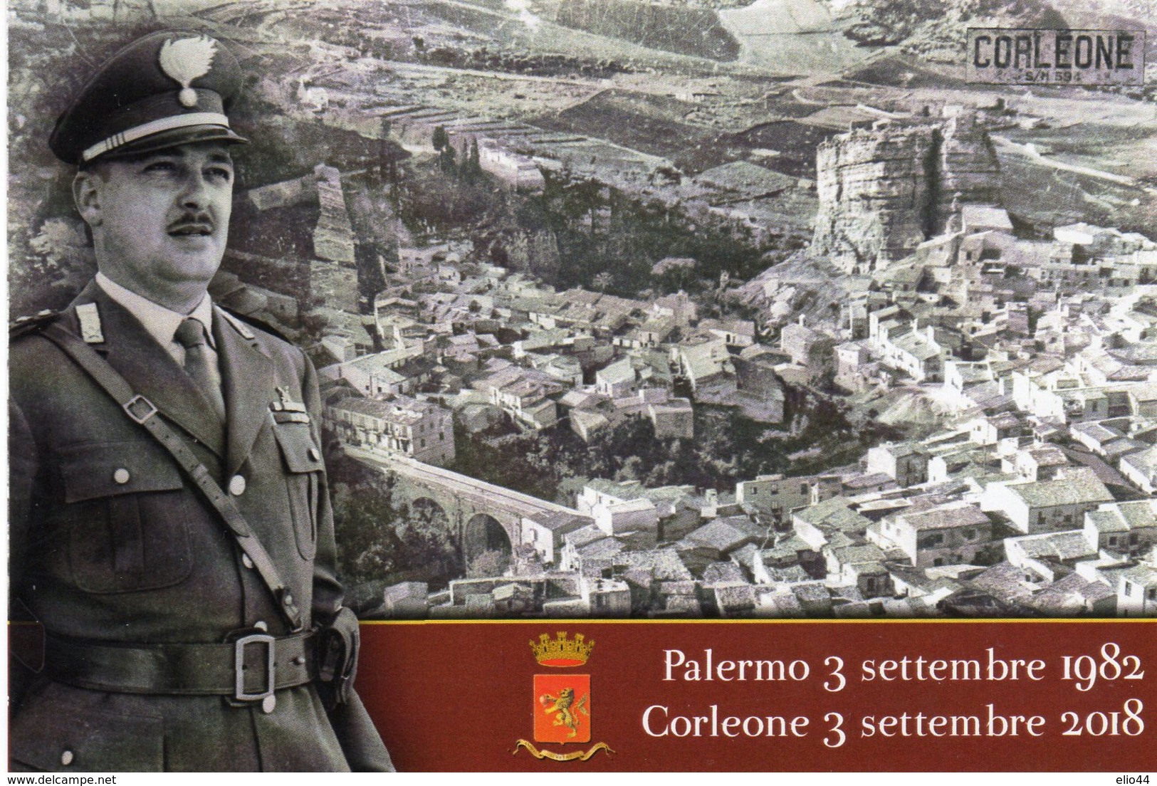 Corleone (PA)  2018 - Corleone Ricorda Carlo Alberto Dalla Chiesa - - Patriotiques