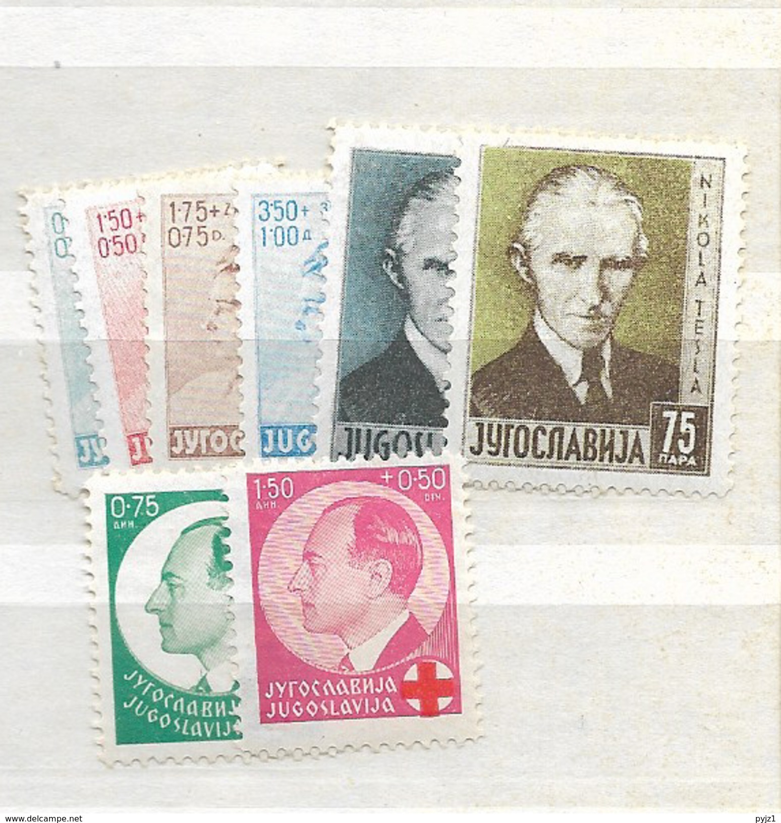 1936 MH Yugoslavia, Year Complete - Unused Stamps