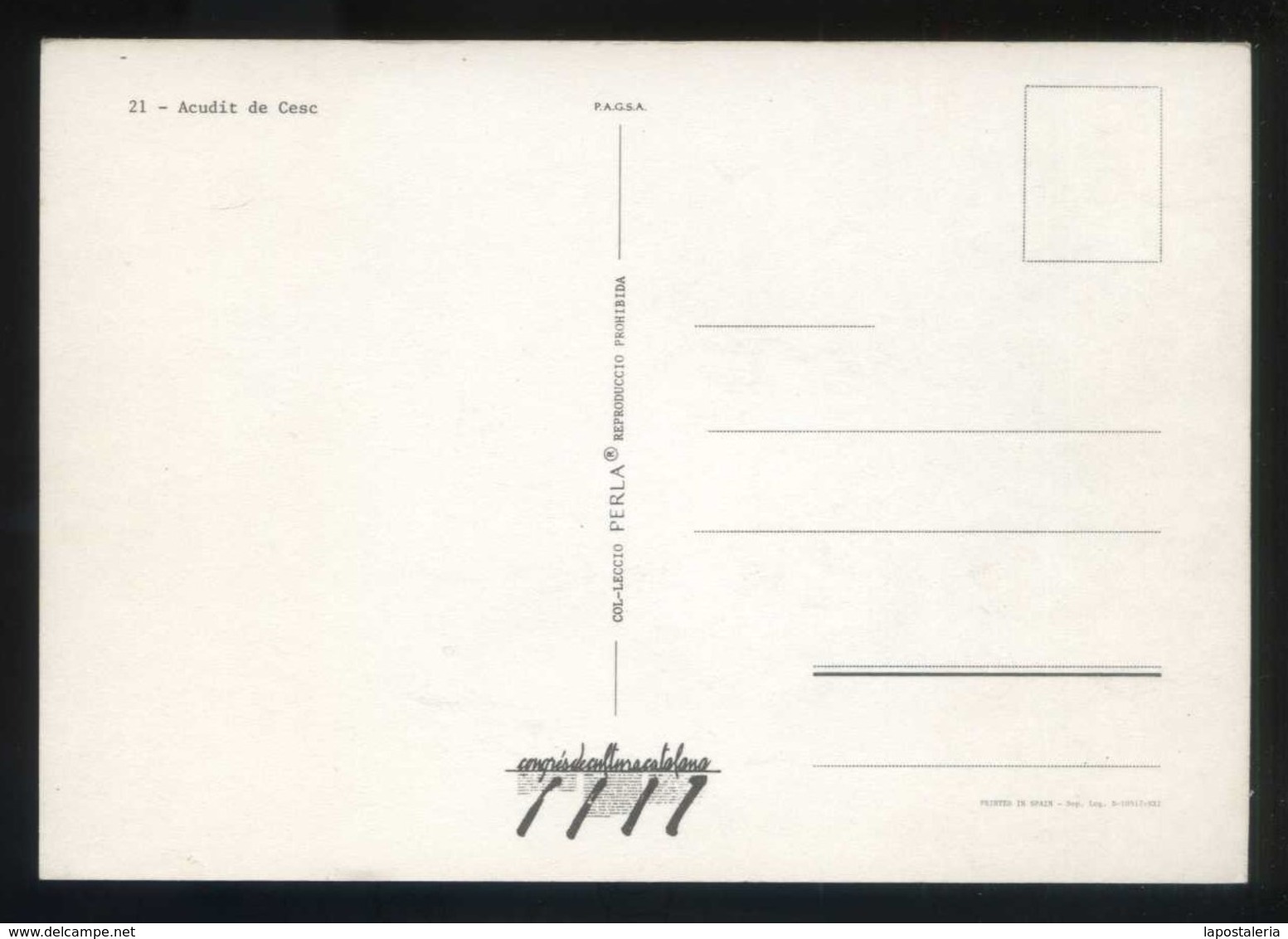 Catalunya. CCC 1977. *Campanya Llengua...* Lote 21 diferentes. Nuevas.