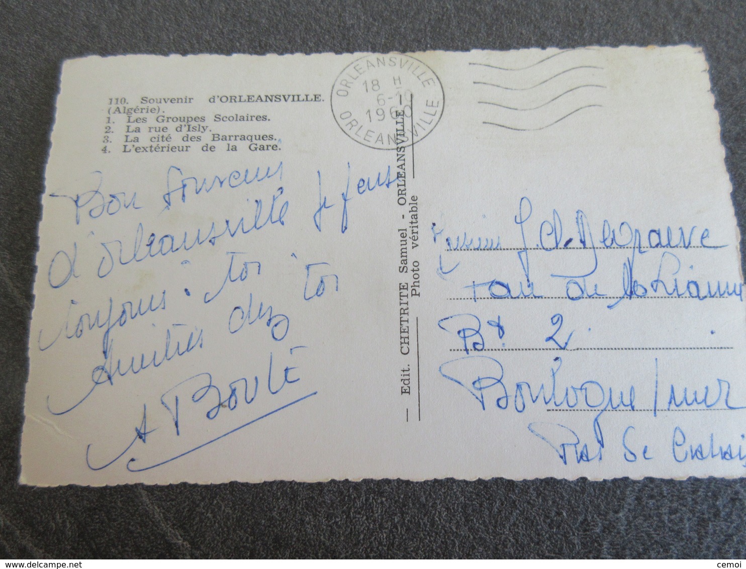 CPSM Multivues - ORLEANSVILLE - CHLEF  -1960 - Chlef (Orléansville)