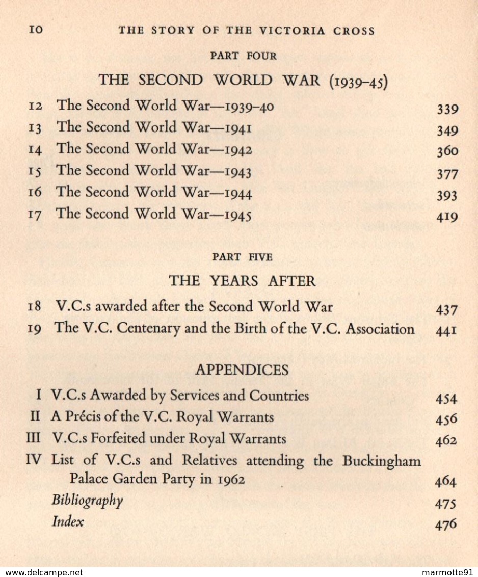 THE STORY OF THE VICTORIA CROSS 1856 1963 ORDRE BRITANNIQUE GUIDE COLLECTION - Groot-Brittannië