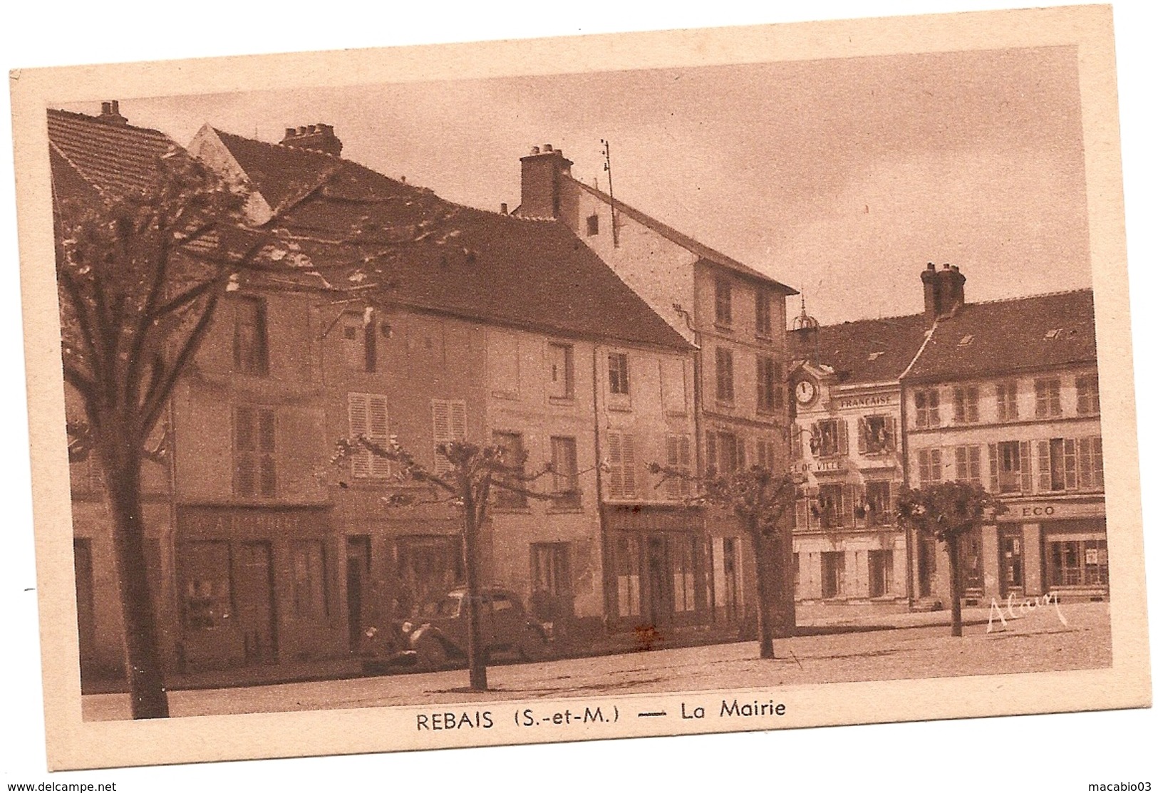 77 Seine Et Marne : Rebais La Mairie Réf 5117 - Rebais