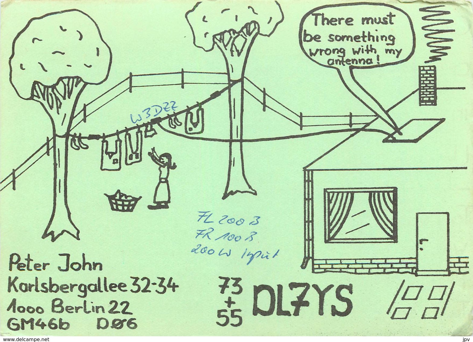 QSL - BERLIN - GERMANY - 1978 - Radio Amateur