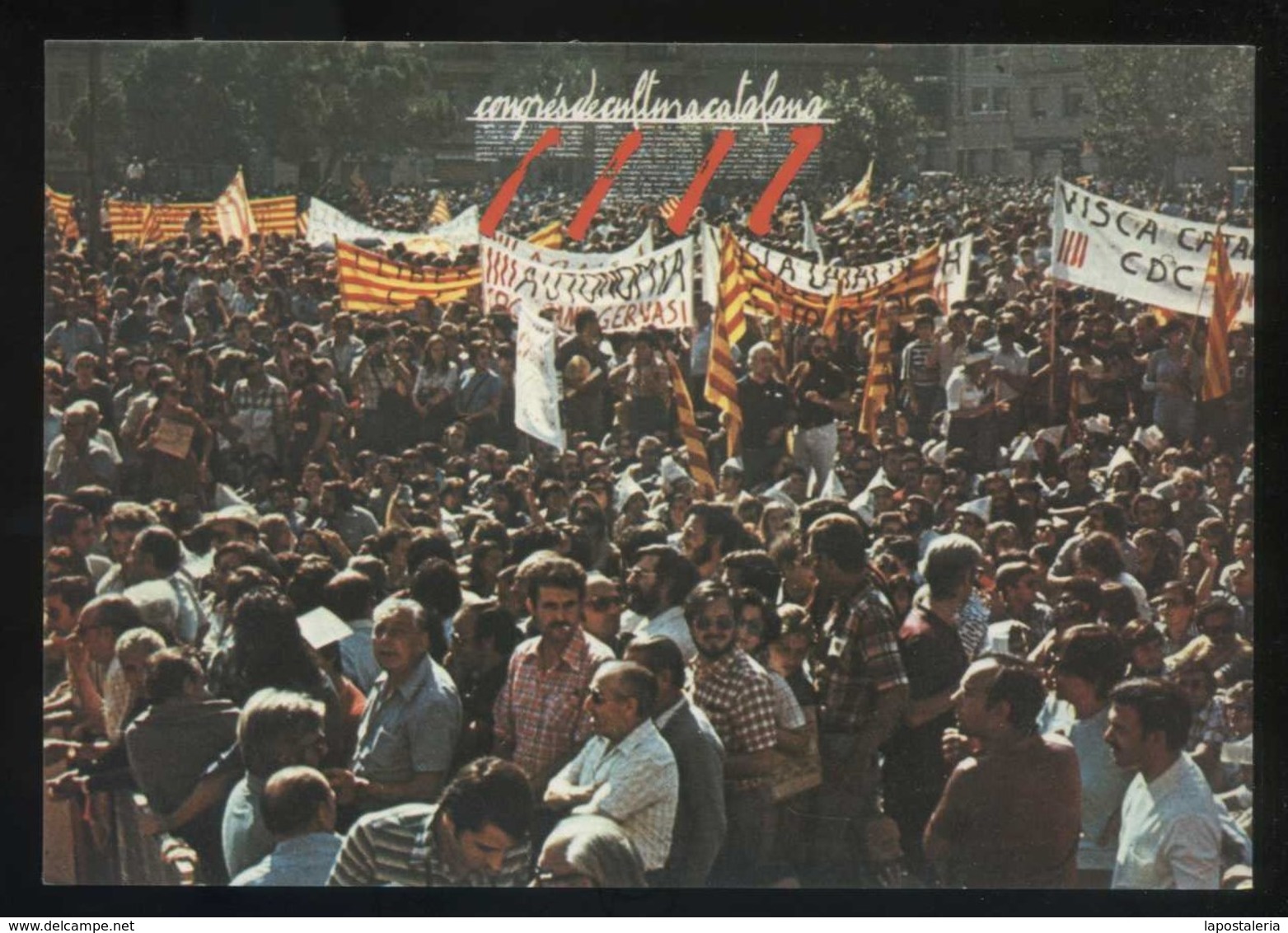 Congrès Cultura Catalana 1977. Campanya Llengua, Etc. Nueva. - Otros & Sin Clasificación