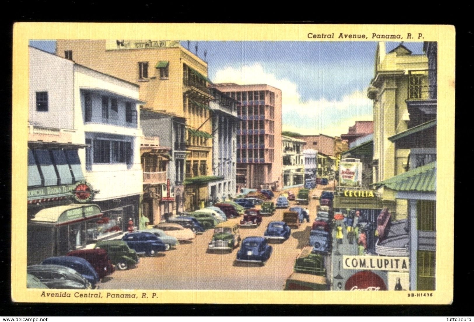 PANAMA - ANNI 50 - AVENIDA CENTRAL - Panama