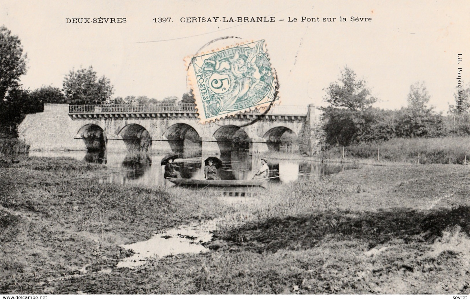 CERIZAY . LA BRANLE  - Le Pont Sur La Sevre - Cerizay