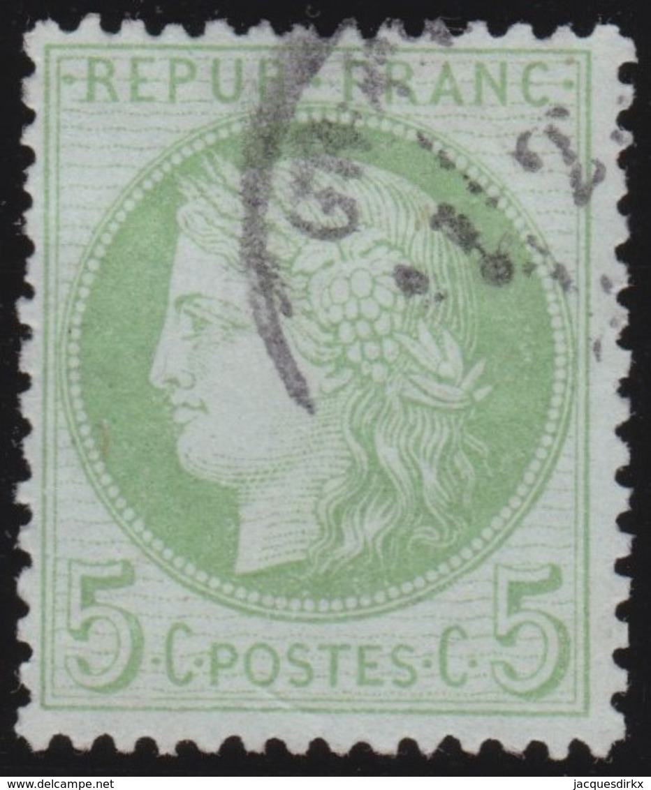 France   .   Yvert    .    53       .      O      .     Oblitéré - 1871-1875 Ceres