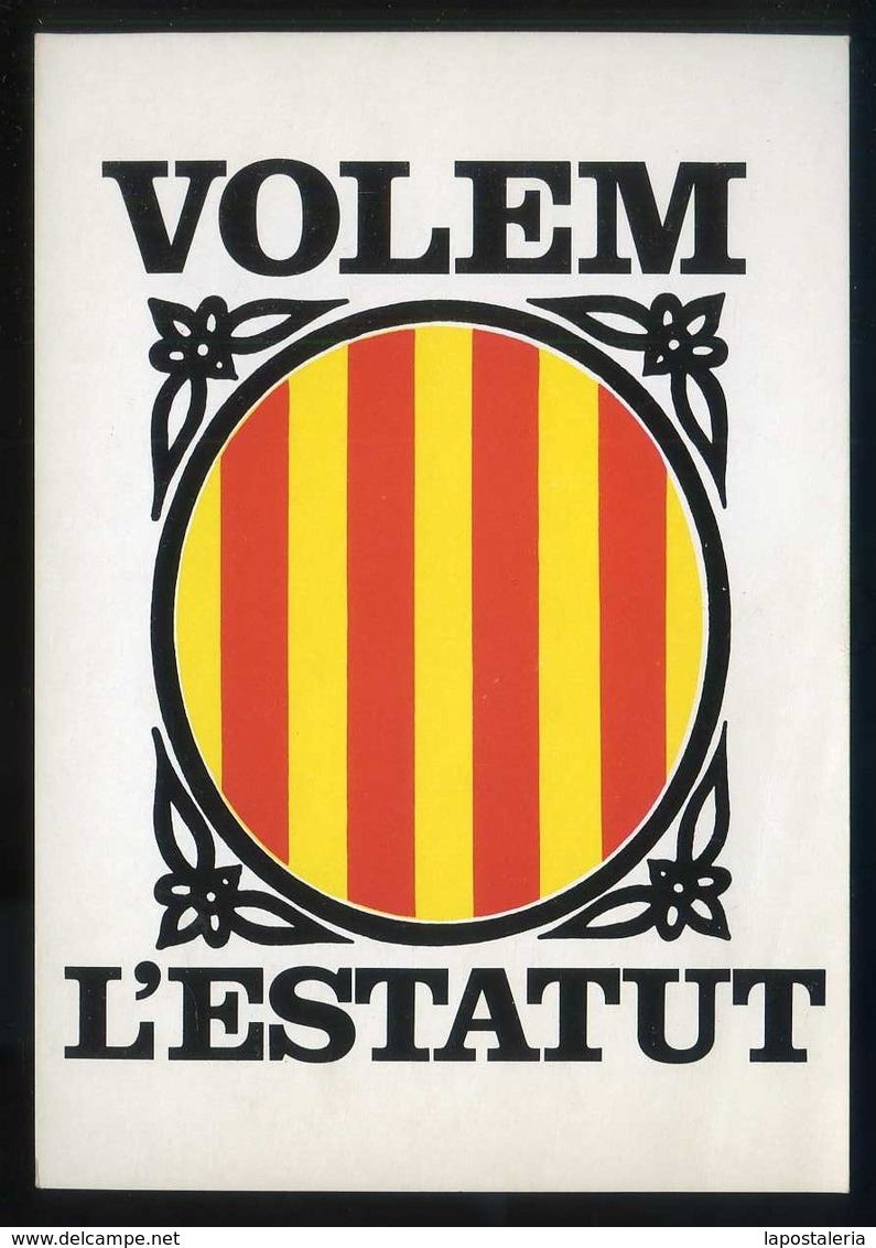 Catalunya. CCC 1977. *Acció Escolar Del Congrés De Cultura Catalana* Lote 5 Postales. Nuevas. - Otros & Sin Clasificación