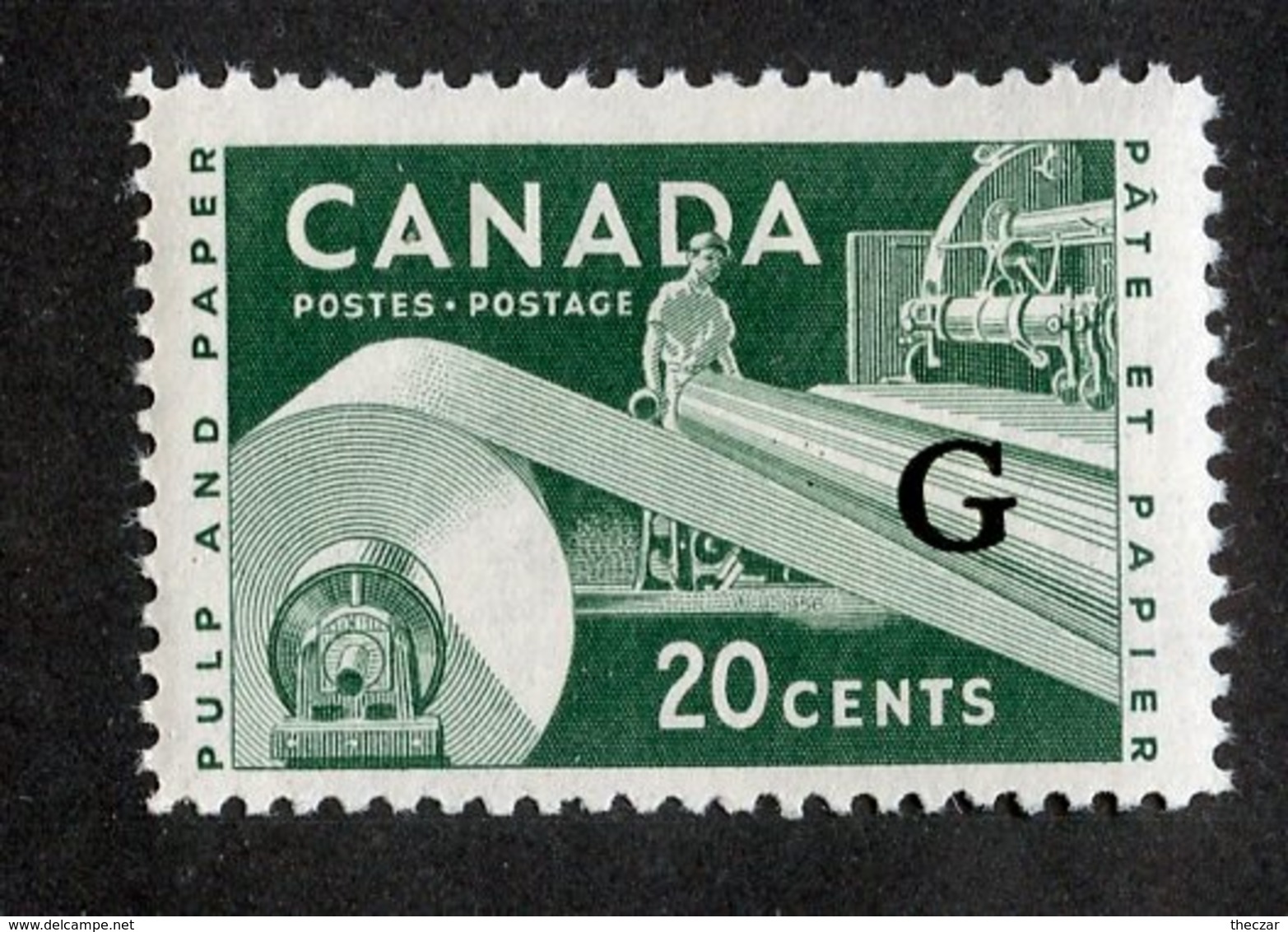 W-7954 Canada 1951  Sc.# O30** ( Cat.$6.00 )  - Offers Welcome! - Aufdrucksausgaben