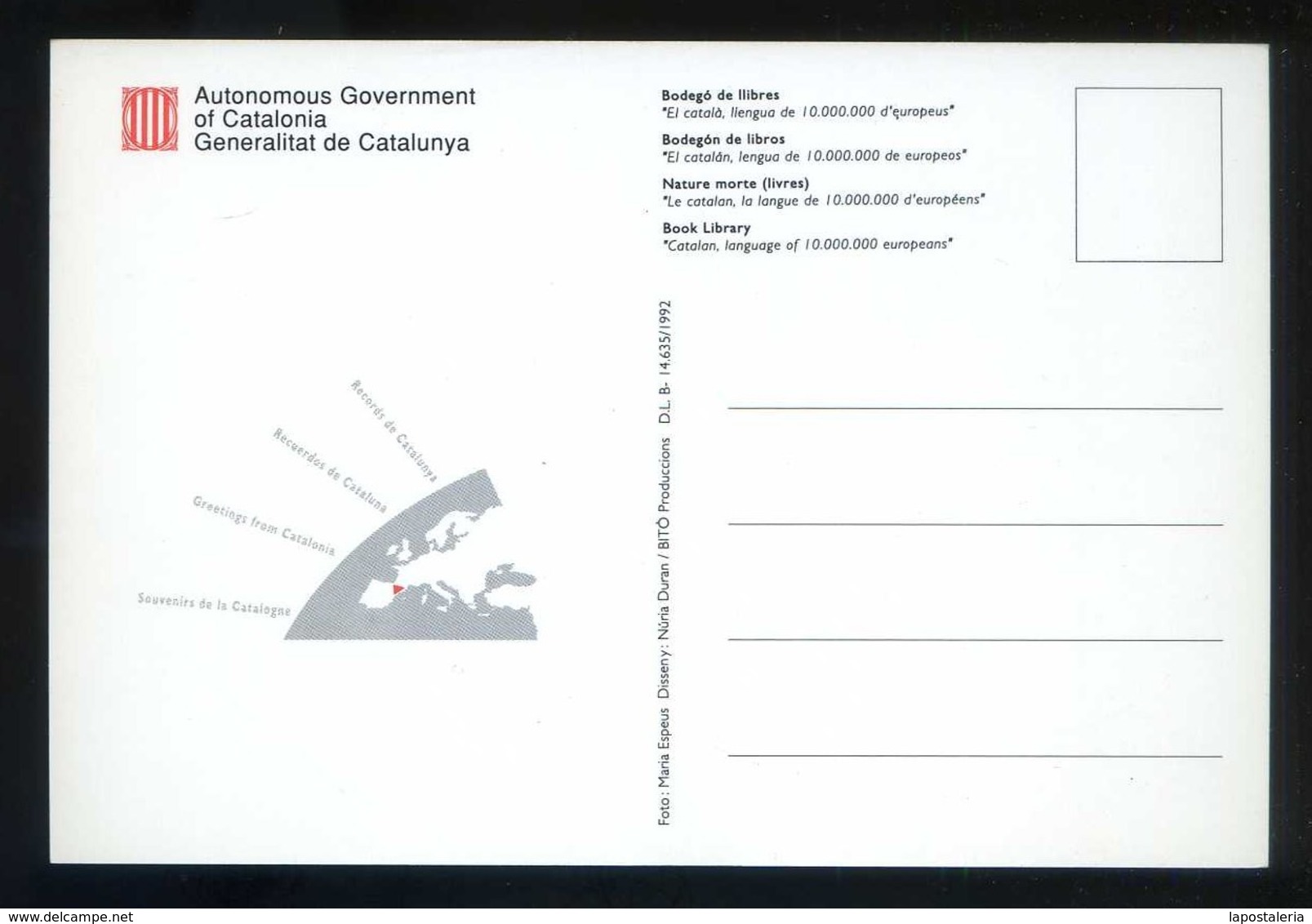 Catalunya. *Autonomous Gobernment of Catalonia* Lot 9 diferentes.