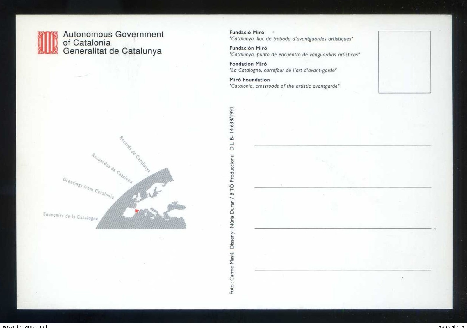 Catalunya. *Autonomous Gobernment of Catalonia* Lot 9 diferentes.