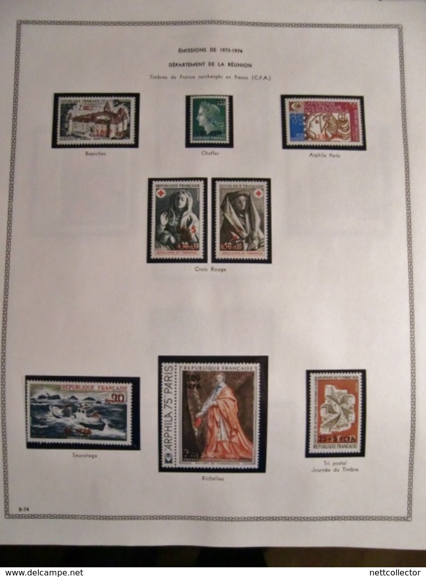 LA REUNION CFA COLLECTION TIMBRES NEUFS */** TTB /SUP dont PA COTE TRES IMPORTANTE