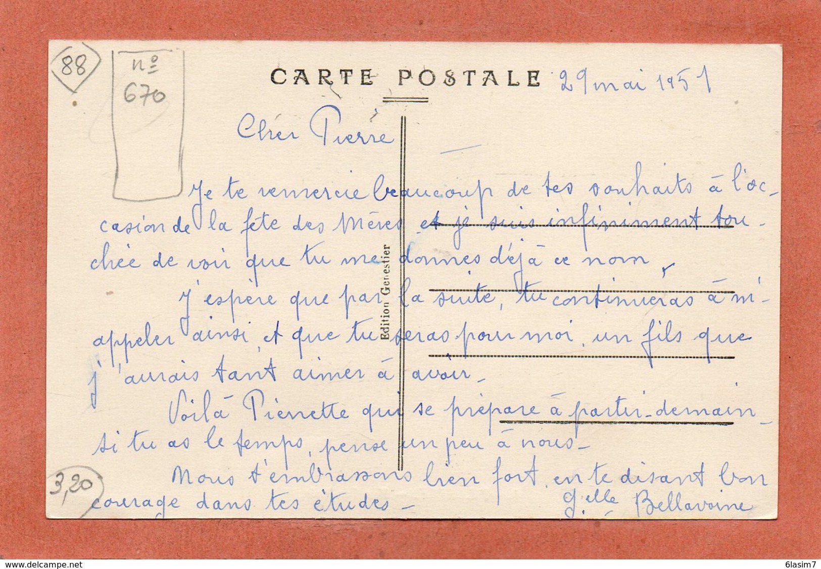 CPA - VILLOTTE (88) - Aspect De La Ligne De Chemin De Fer Devant Le Village Dans Les Années 30 / 50 - Altri & Non Classificati