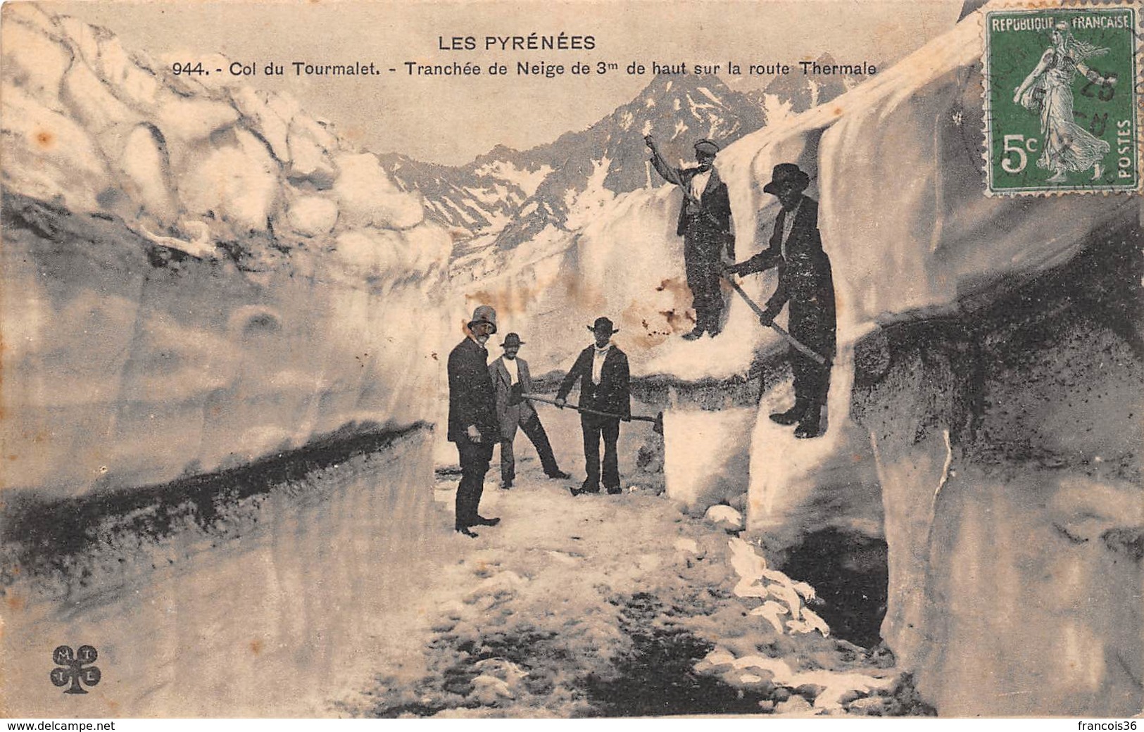 Lot de 51 CPA du Col du Tourmalet près Bagnères de Bigorre (65) - Très bon état