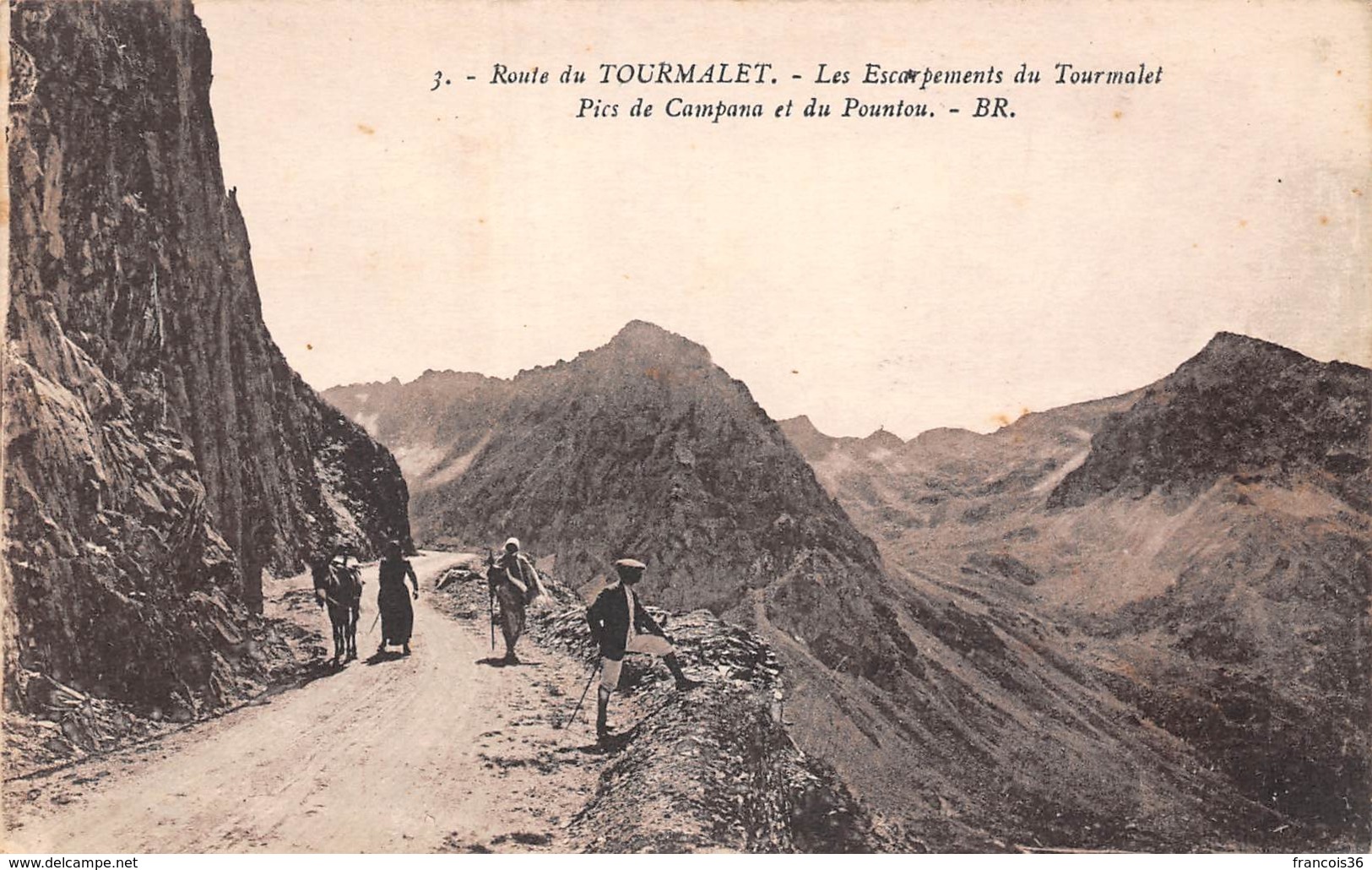 Lot de 51 CPA du Col du Tourmalet près Bagnères de Bigorre (65) - Très bon état