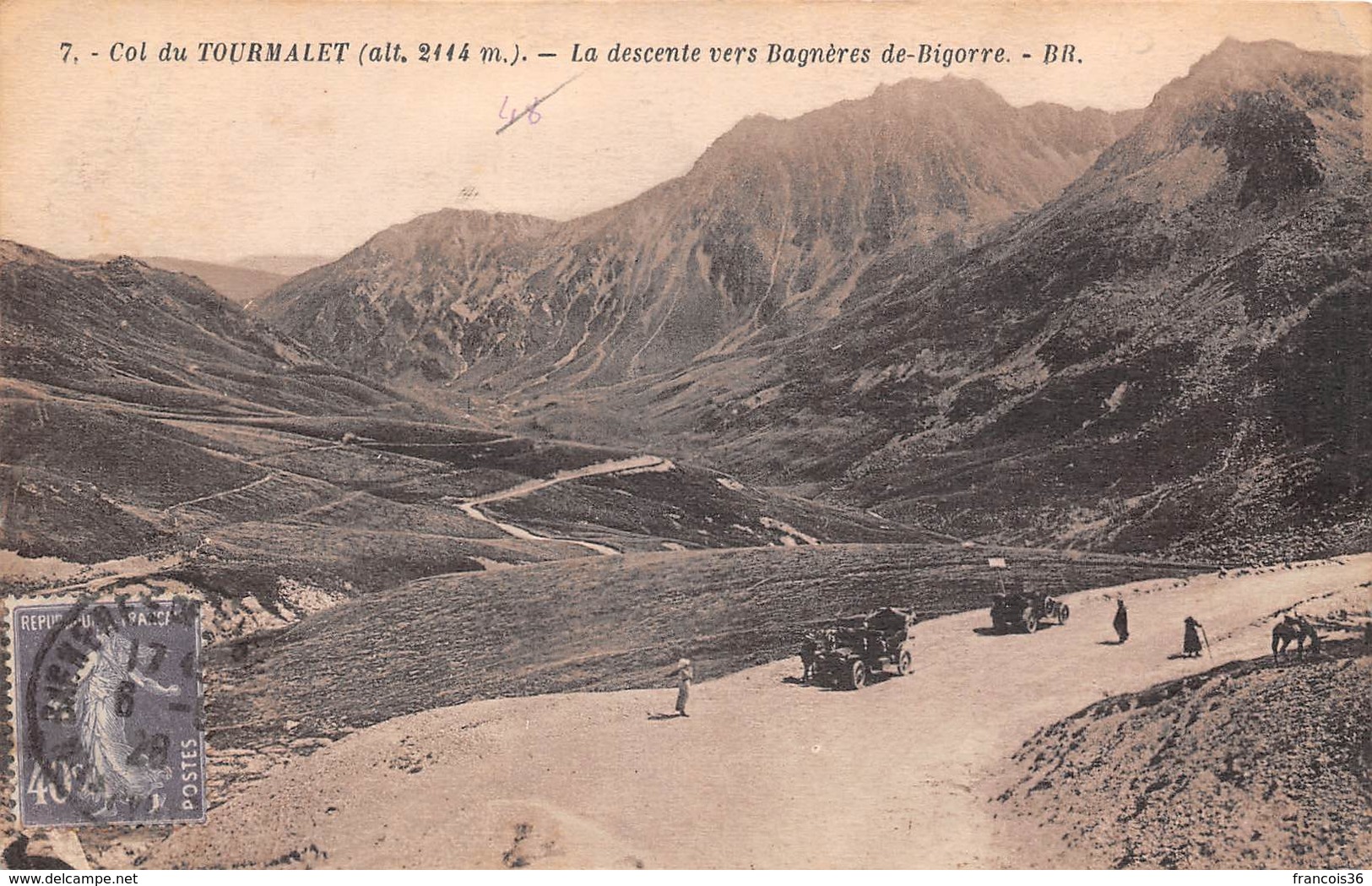 Lot de 51 CPA du Col du Tourmalet près Bagnères de Bigorre (65) - Très bon état