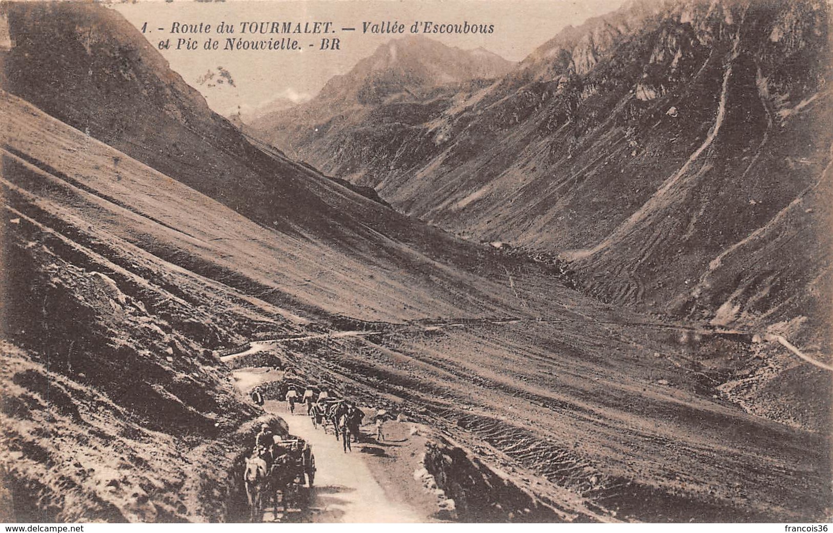 Lot de 51 CPA du Col du Tourmalet près Bagnères de Bigorre (65) - Très bon état