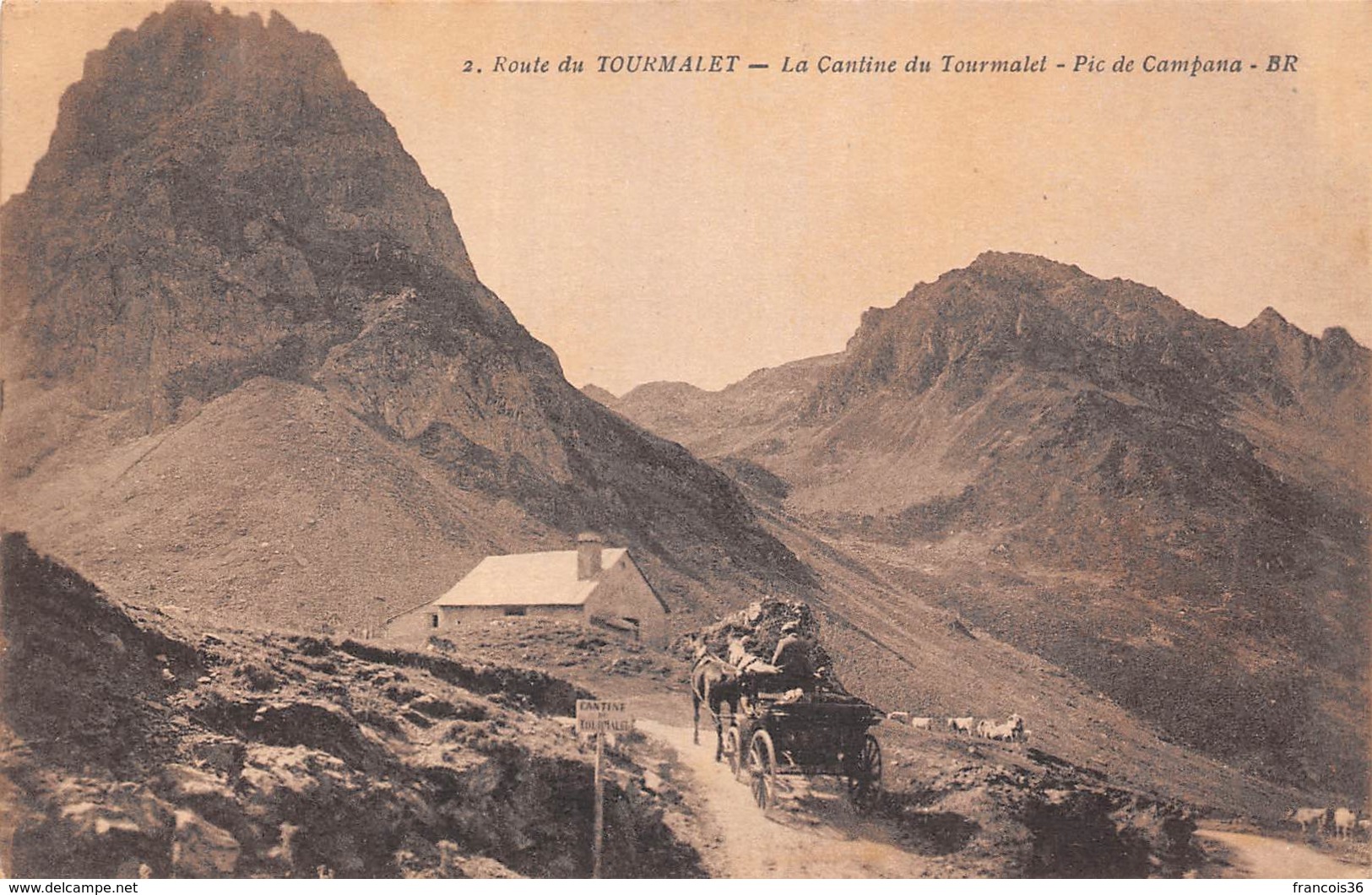 Lot de 51 CPA du Col du Tourmalet près Bagnères de Bigorre (65) - Très bon état