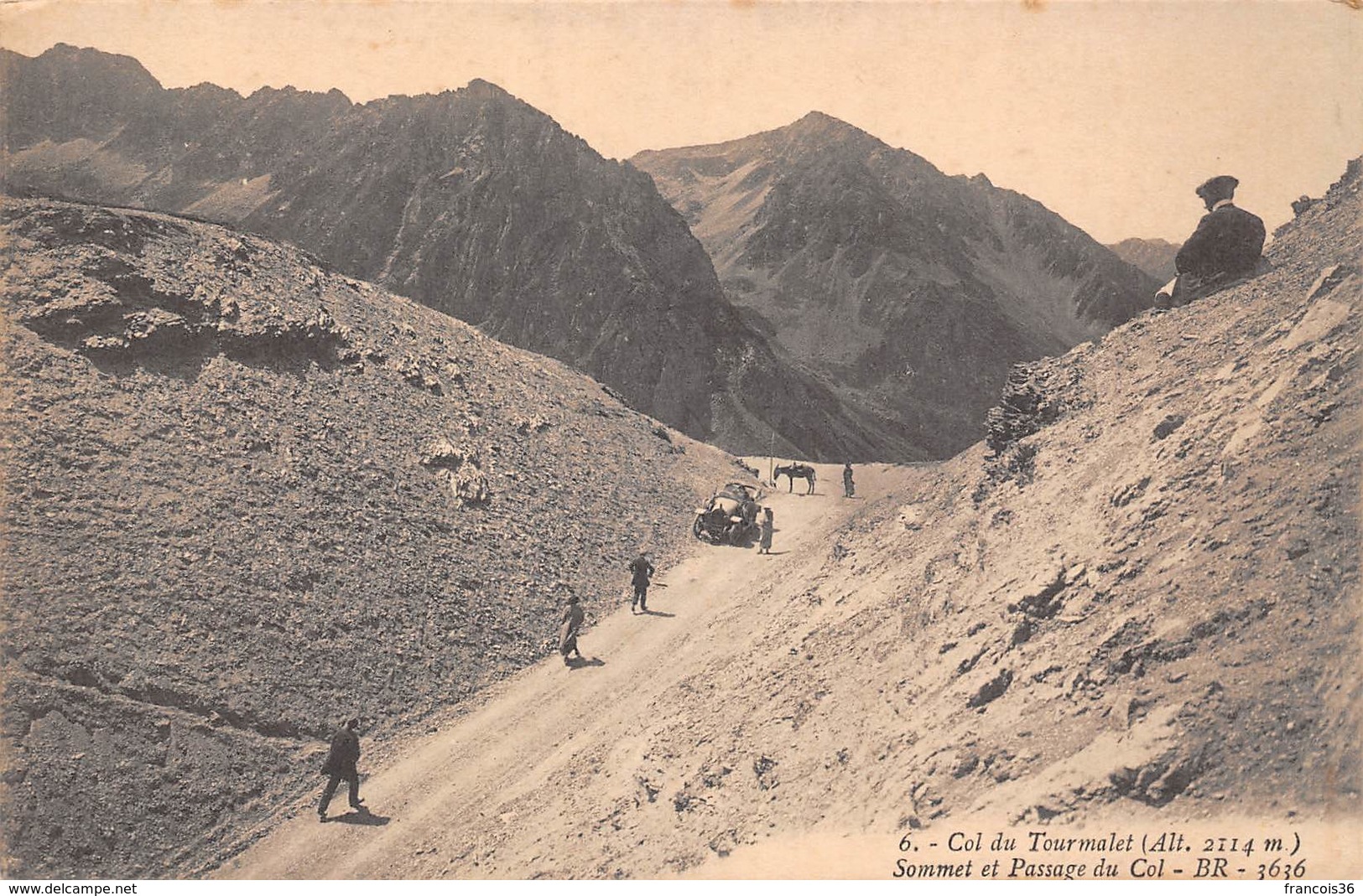 Lot de 51 CPA du Col du Tourmalet près Bagnères de Bigorre (65) - Très bon état