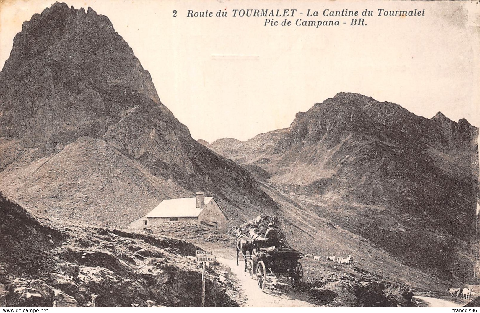 Lot de 51 CPA du Col du Tourmalet près Bagnères de Bigorre (65) - Très bon état