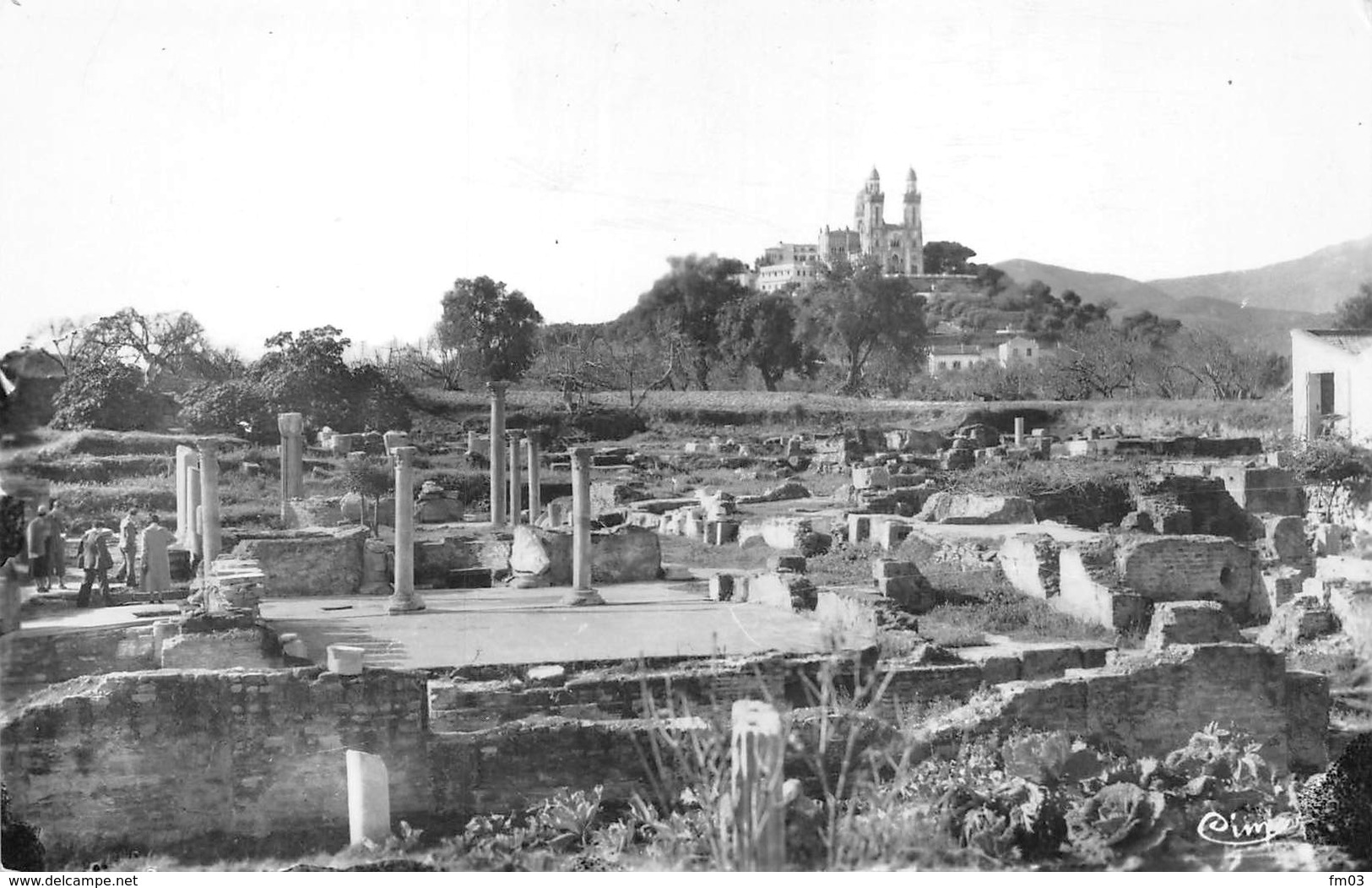 Annaba Bône CIM Ruine D'Hippone Et Basilique St-Augustin - Annaba (Bône)