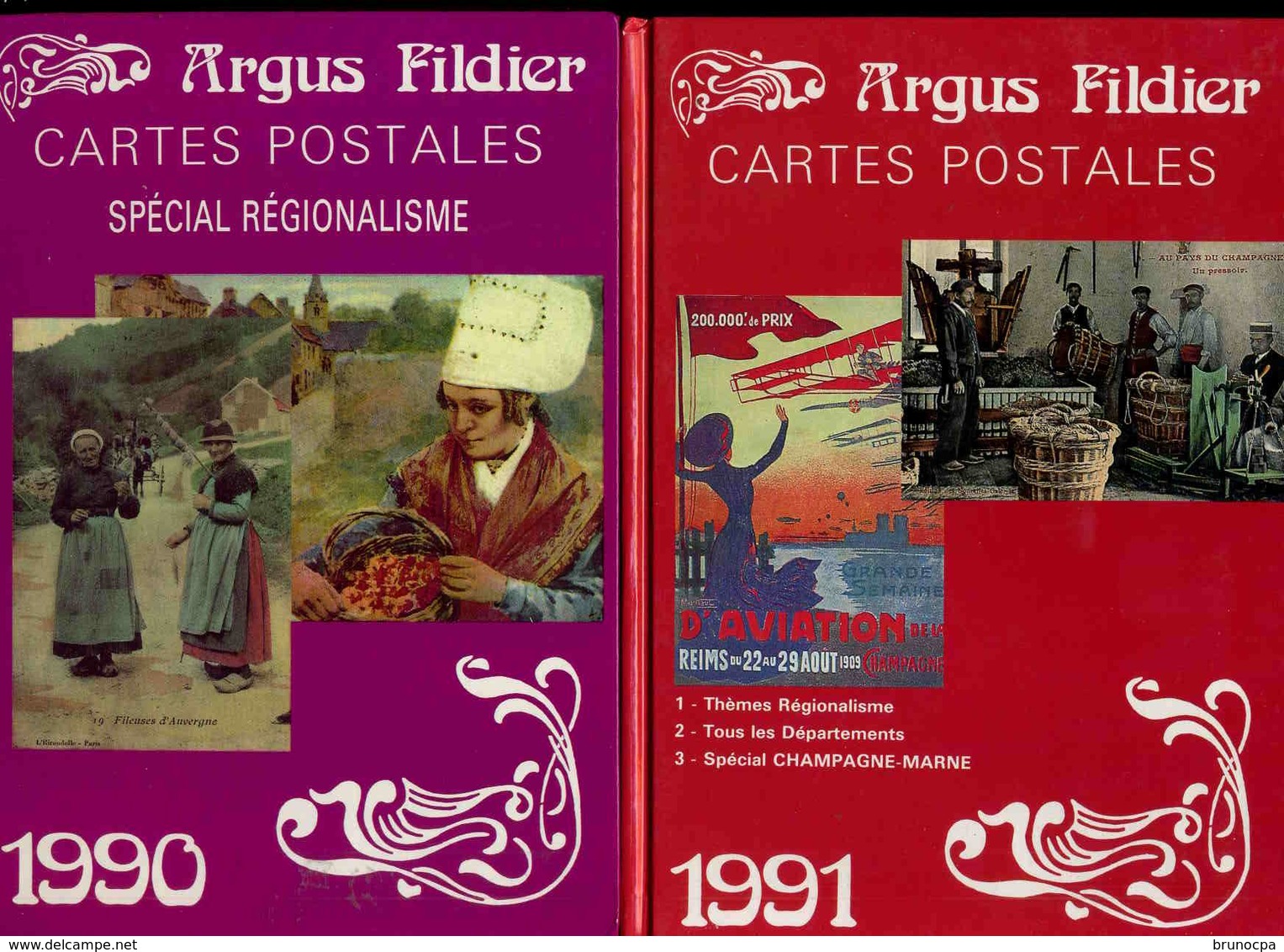 2 Argus FILDIER 1990 Et 1991, Neufs - Livres & Catalogues