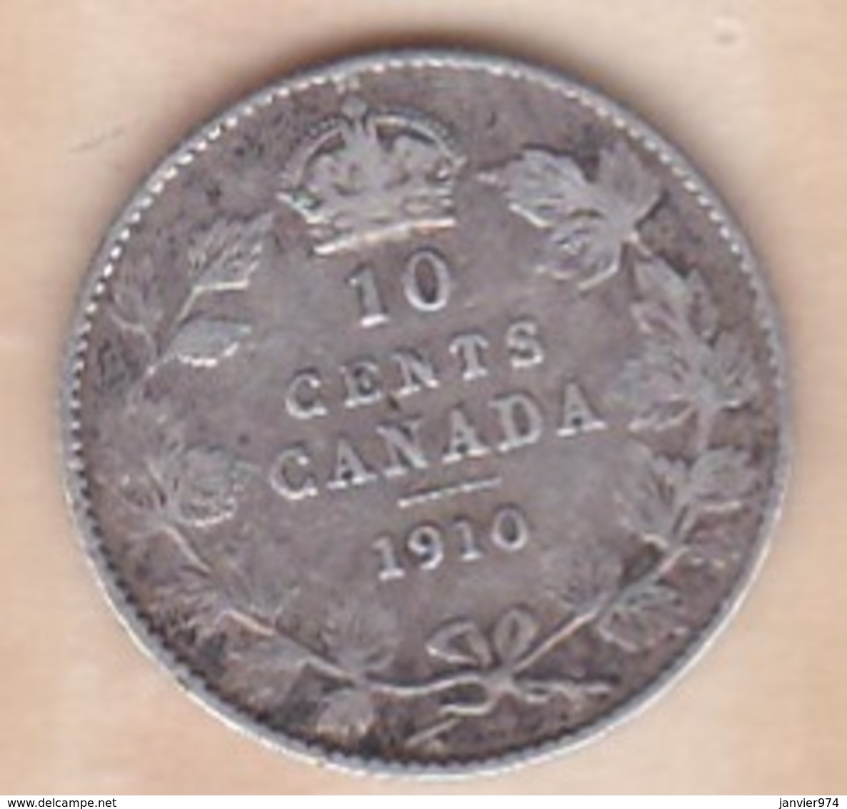 Canada, 10 Cents 1910 EDWARD VII, En Argent - Canada