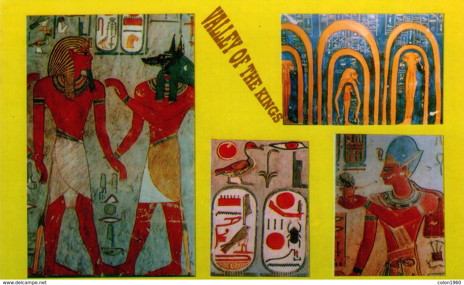 POSTAL DE EGIPTO, THEBES 6. (374) - Historia