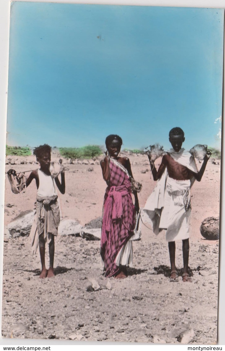 Afrique : DJIBOUTI :  Famille   Somalie - Gibuti