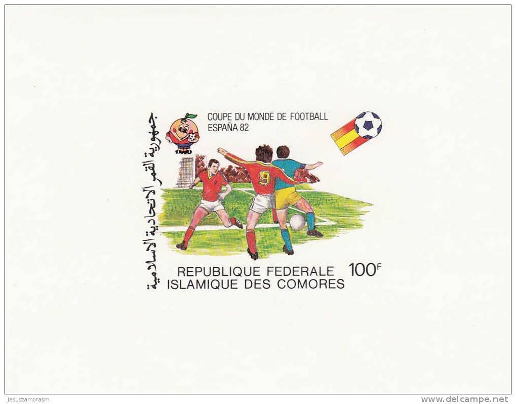 Comores Nº Michel 614 Al 618 En Hojas - 1982 – Espagne