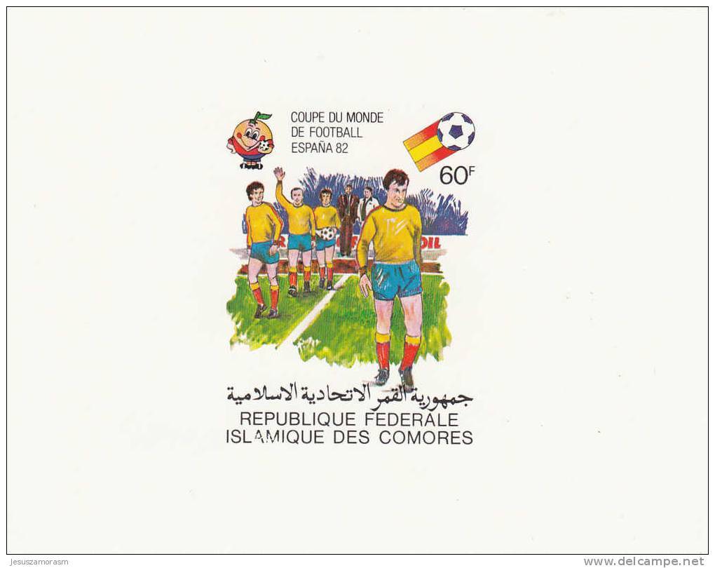 Comores Nº Michel 614 Al 618 En Hojas - 1982 – Espagne