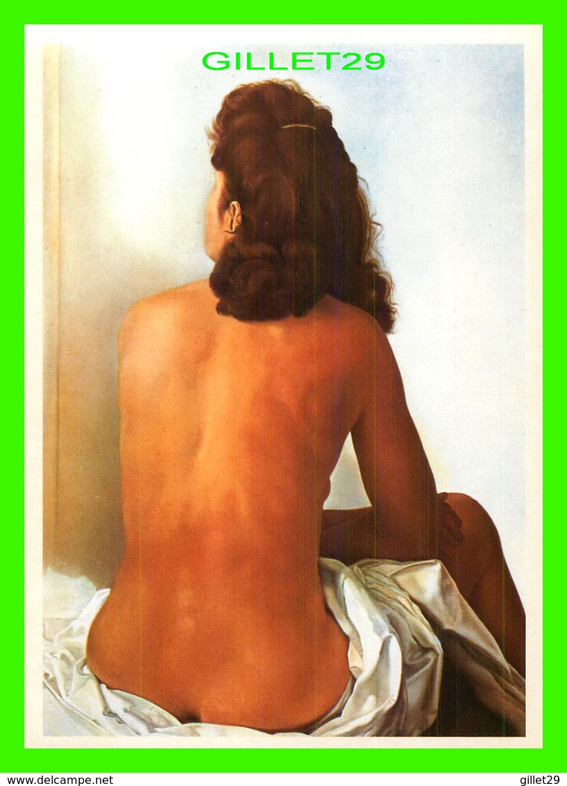 ART, PEINTURES - SALVADOIR DALI, GALA NUDE FROM THE BACK LOOKING IN AN INVISIBLE MIRROR, 1960 - - Peintures & Tableaux